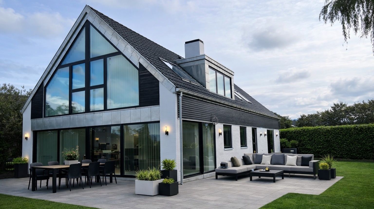 Arkitekttegnet villa i Aalborg