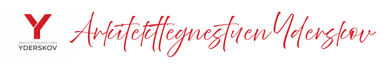 Banner og logo til Arkitektegnestuen Yderskov