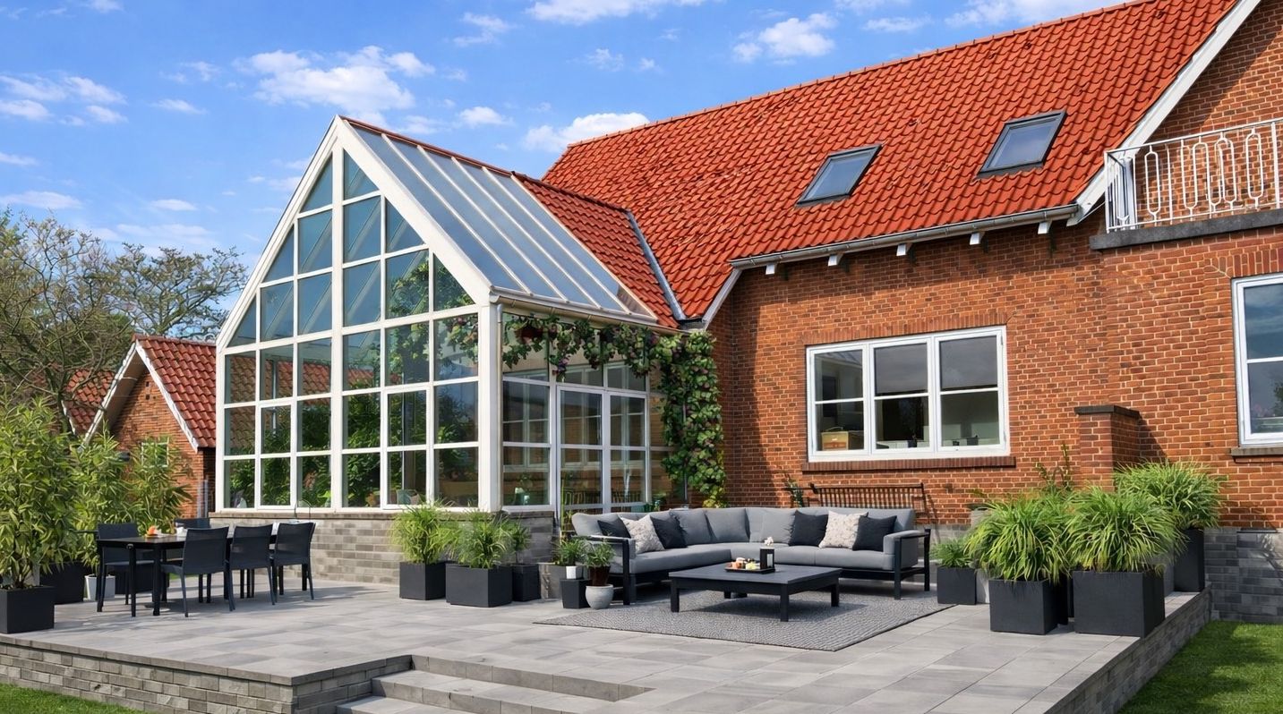 Tilbygning til villa i Aalborg